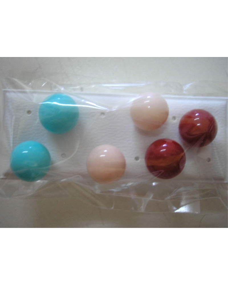 PENDIENTES 1/2 PERLA 16MM CON CERCO                                                                 