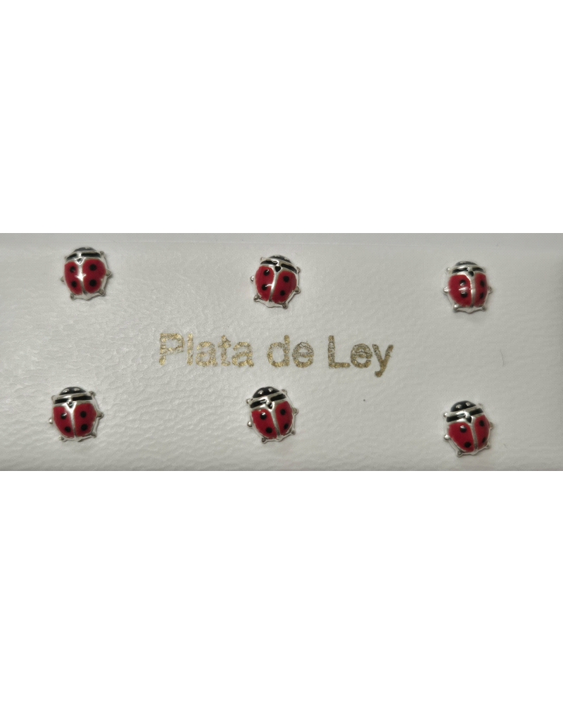 PENDIENTES ROSCA MARIQUITA ESMALTE                                                                  