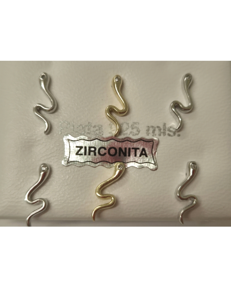 PENDIENTES PRESION SERPIENTE                                                                        