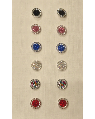 PENDIENTES MULTICIRCONITAS 8MM                                                                      