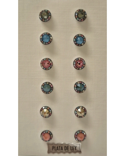 PENDIENTES PRESION SWAROSKI                                                                         