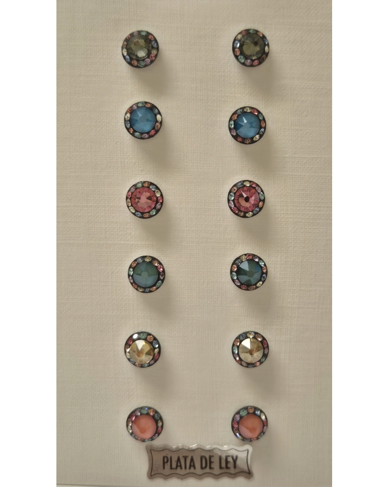 PENDIENTES PRESION SWAROSKI                                                                         
